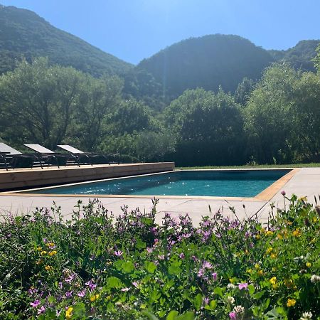 Estive des Angelettes Piscine chauffée Sauna Saint-Ferréol-Trente Exterior foto