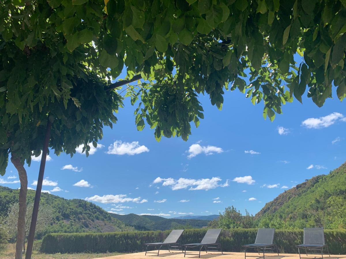 Estive des Angelettes Piscine chauffée Sauna Saint-Ferréol-Trente Exterior foto
